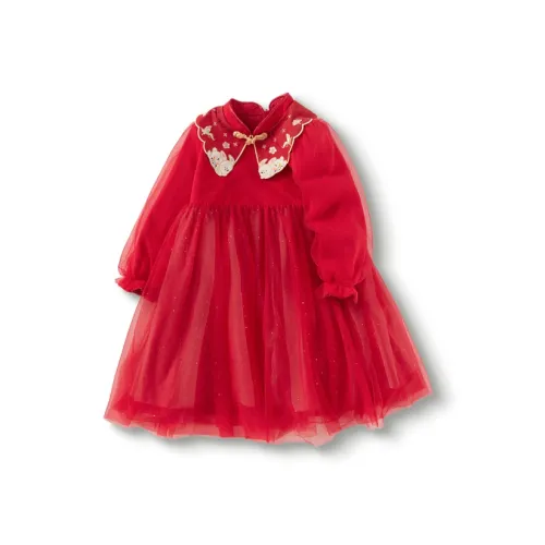 Balabala Платье Красный тон для детей 3-7 лет