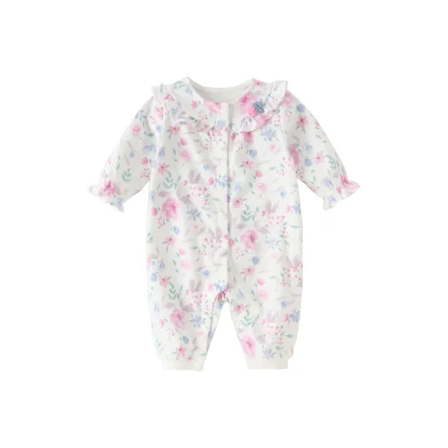 DAVE&BELLA Baby & Toddler Series Цветочный принт Детские комбинезоны / ползунки
