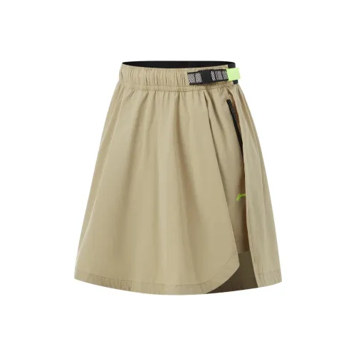 LINING YOUNG Шорты Подростки Молочный хаки