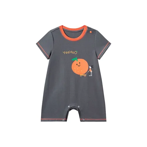 YeeHoO Комбинезон Стально-серый для младенцев и малышей