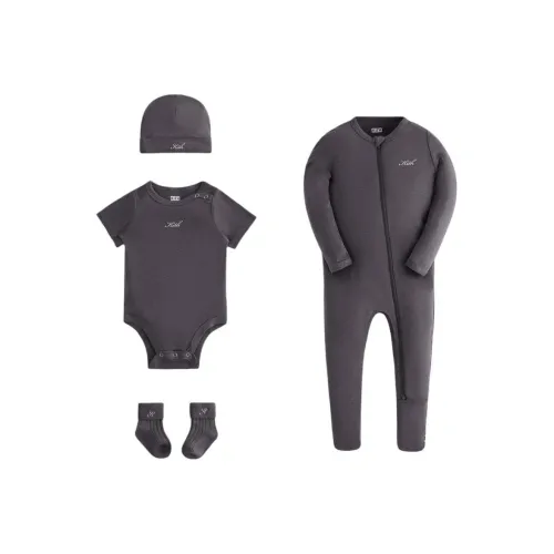 KITH Infant и Toddler Костюм AW24 Темно-серый Infant и Toddler