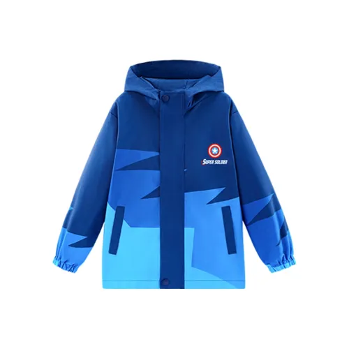 Disney Ветровка Команда Синий America Детский