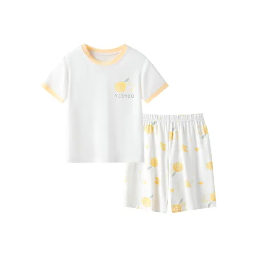 YeeHoO Пижамный комплект Белый Подростки