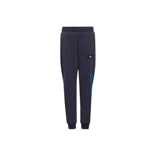 Детские Adidas Вязаные Тренировочные Штаны Темно-Синий Air Force