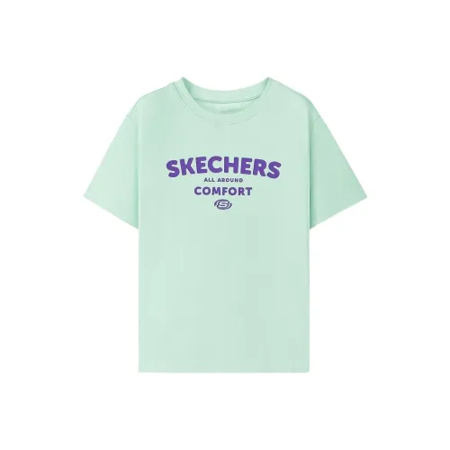 Skechers Kids T-Shirt SS25 Цвет Lake Green 045A