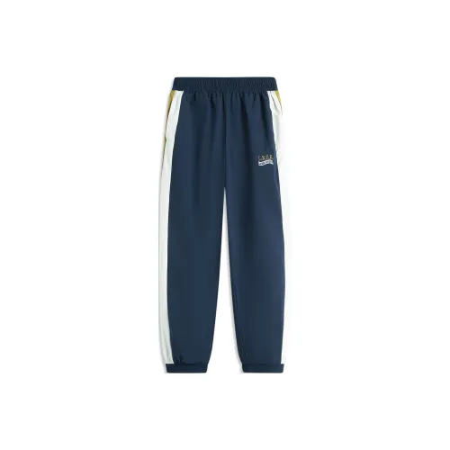 Дети 3-7 лет LINING YOUNG Вязаные тренировочные штаны Sports Life Collection Гуандунский синий