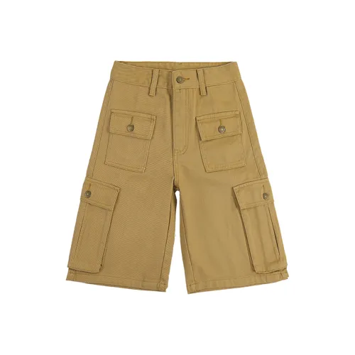 HTHK Джинсовые шорты Женские Хаки