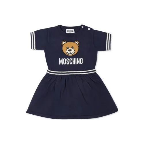MOSCHINO Малыш Платье Синий Infant And Toddler