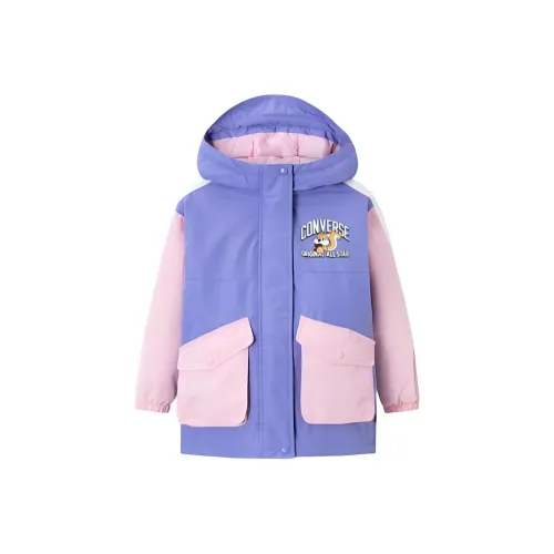 Converse Повседневная спортивная одежда Орхидейно-фиолетовый Детский