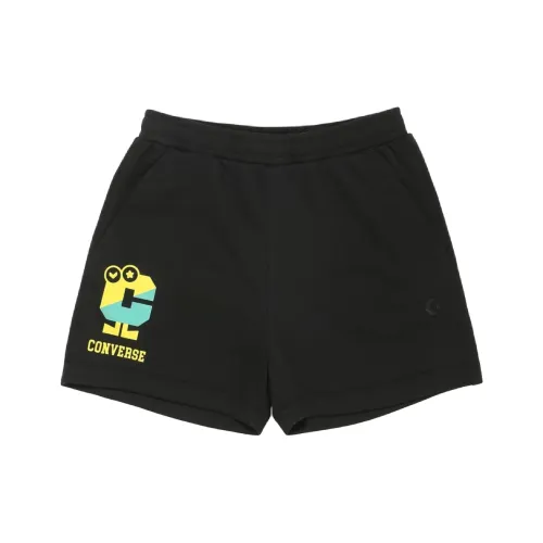 Конверс Черные Женские Спортивные Шорты