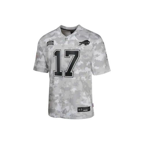 nike Dri FitNFL Josh Allen Buffalo Bills Salute To Service T-Shirt Камуфляж Зеленый Подростки