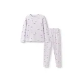 Фиолетовый Белый Тон 00371