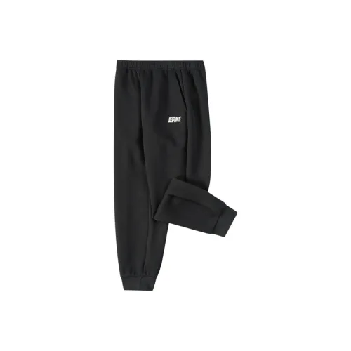 Подростки ERKE KIDS Вязаные Тренировочные Штаны Глубокий Черный