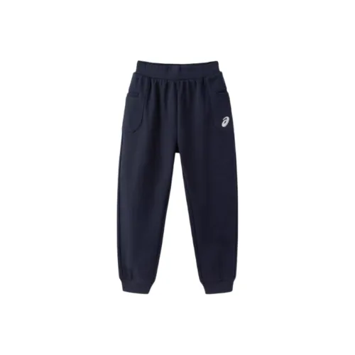 Asics Sports Performance Вязаные тренировочные брюки темно-синие для подростков