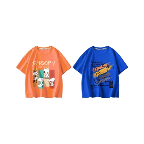 Снупи T-рубашка 2 упаковки для детей от 3 до 7 лет