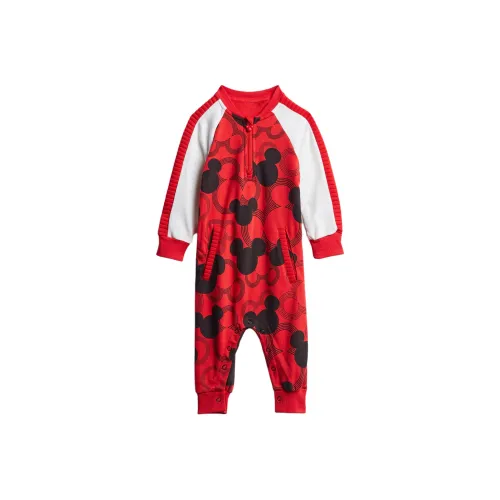Adidas x Disney Mickey Mouse Комбинезон Яркий Красный/Черный/Белый Для младенцев и малышей