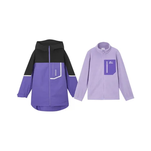 Skechers Ветровка Темно-фиолетовая Подростки