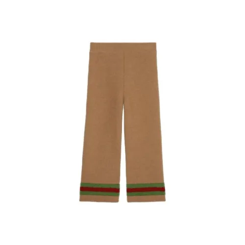 Детские GUCCI Вязаные Спортивные Штаны Хаки