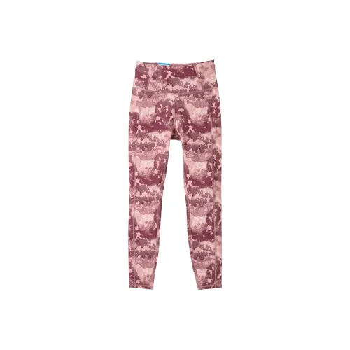 Columbia Камуфляжные красные женские спортивные брюки