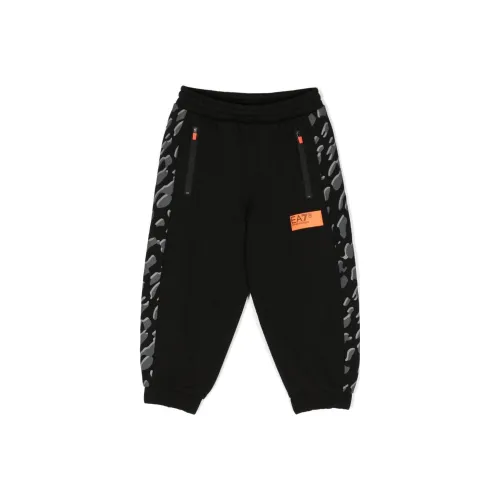 EMPORIO ARMANI EA7 Повседневные штаны для детей черные