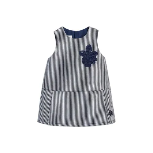 DIOR Платье SS25 Морской синий Infant и Toddler