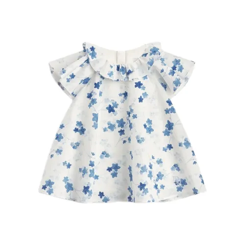 DIOR Платье SS25 Сливочный Infant и Toddler