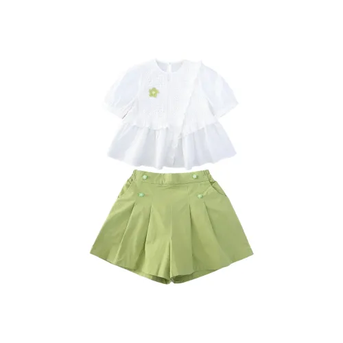 TONYBEAR Повседневный Спортивный Комплект из 2 предметов Зеленый для Детей