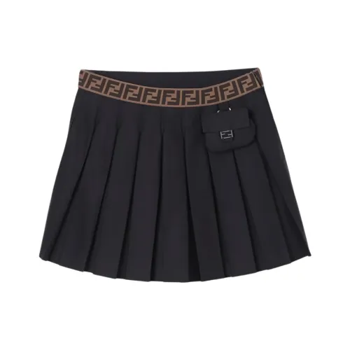 FENDI Черный Kids Юбки