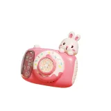 Розовый - [Милый кролик Пузырьки Камера]