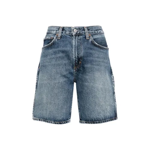 AGOLDE Джинсовые шорты Женские Blue