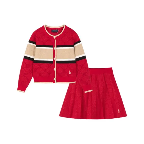 HAZZYS Комплект с юбкой Классический Красный Детский