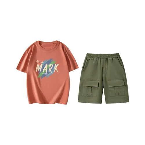 FAIRWHALE Повседневная спортивная одежда для детей кирпично-красный