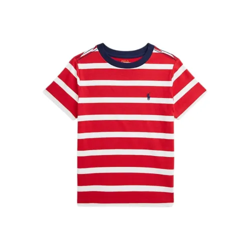 Polo Ralph Lauren T-рубашка красная и белая детская