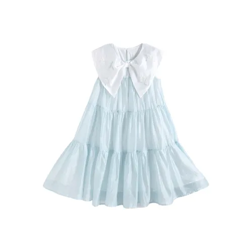 Miller Castle Платье Светло-Синий Детский