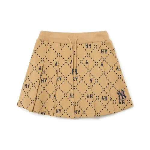 MLB KIDS Юбка для Детского Низ Бежево-желтый Детский