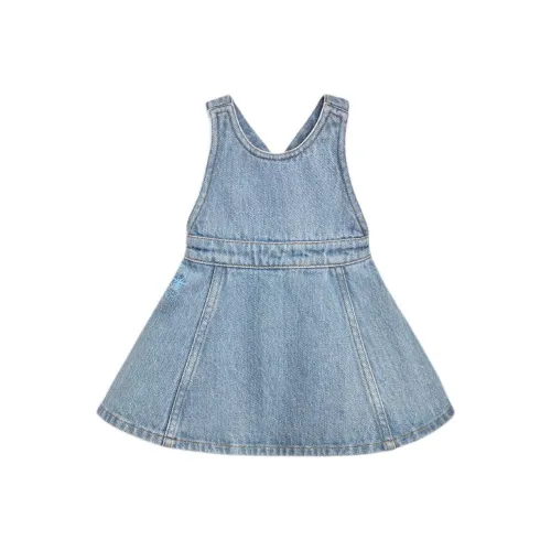 DIOR Платье Pinafore Светло-синее для малышей и детей дошкольного возраста