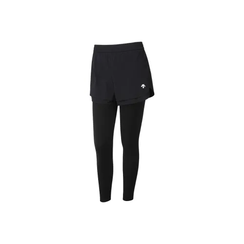 DESCENTE Черные Женские Спортивные Брюки