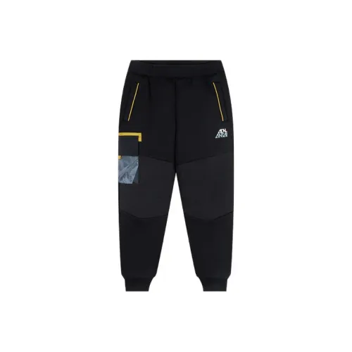 Antakids Вязаные тренировочные штаны Dream черные для детей