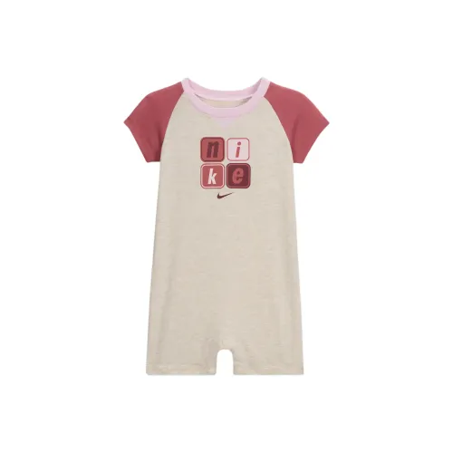 Комбинезон Nike Короткий Romper Экрю для младенцев и малышей