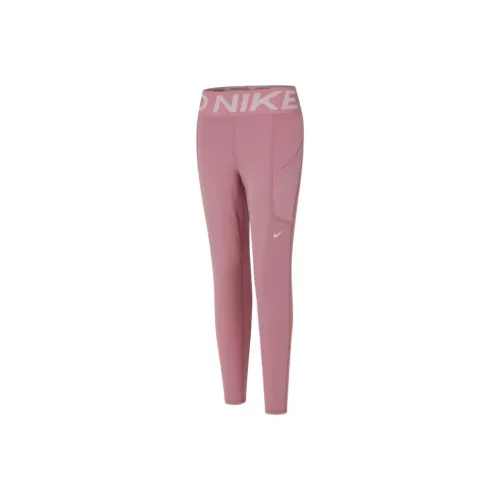 NIKE Розовые Женские Спортивные Брюки