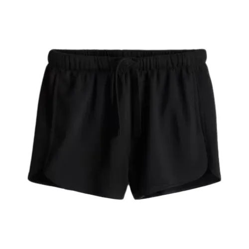 H&M Черные Женские Спортивные Шорты