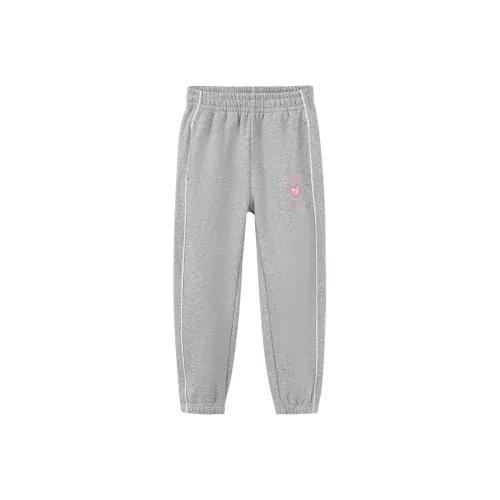 Детские 3-7 лет PUMA Вязаные Тренировочные Штаны Sportstyle Collection Pants WISETHERMA FL г Светлый Фотиния Серый