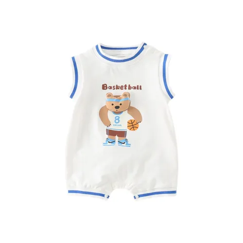 XiaoJinBu Комбинезон Белый Infant и Toddler