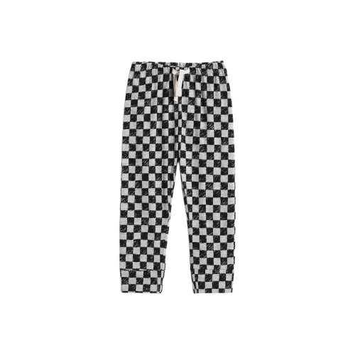 GAP Вязаные спортивные брюки Серый Черный для малышей и детей дошкольного возраста