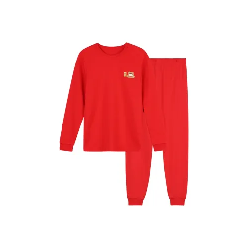 Red Bean Набор нижнего белья для девочек Китайский красный