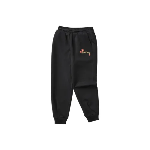 Skechers Новогодний Угольный черный/0018 Kids Вязаные Тренировочные брюки