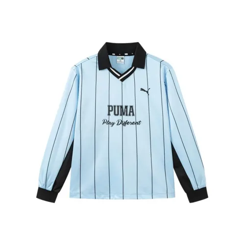 PUMA Sportstyle Series Синий Черный Тон Детские Рубашки