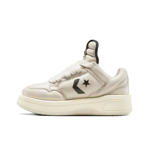 Rick Owens DRKSHDW x Converse TURBOWPN Устойчивые к истиранию низкие кеды унисекс экрю