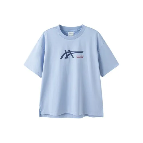 Asics Sports Performance T-Shirt 5002 Light Blue Asics Sports Performance Т-Рубашка 5002 Светло-Синий
