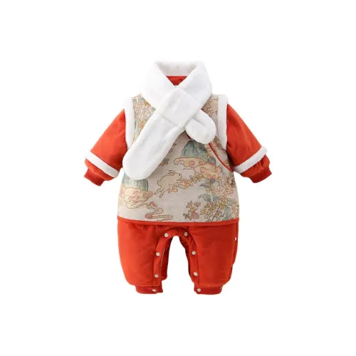 Jiao Ni Комбинезон Оранжевый Infant и Toddler